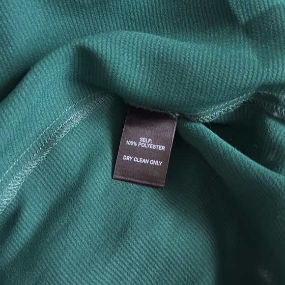 Lulus Silky Cowl Dress - Emerald - Picture 6 of 7